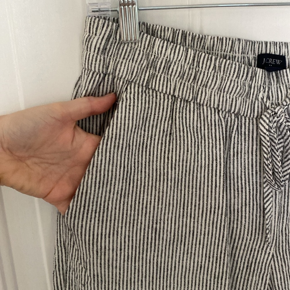 Jcrew Factory Linen-Cotton Pants, Size 4 - Picture 4 of 8